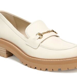 Sam Edelman Women’s Laurs Lug Sole Loafer Cream